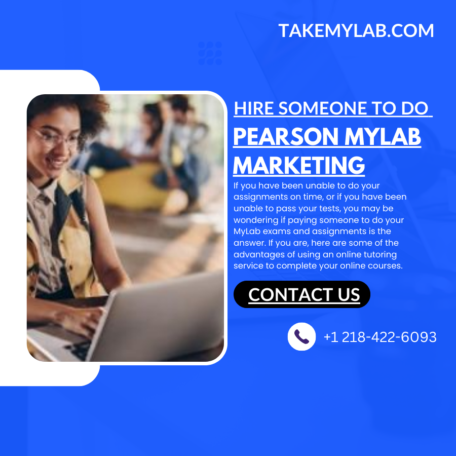 Hire Someone To Do Pearson MyLab Marketing