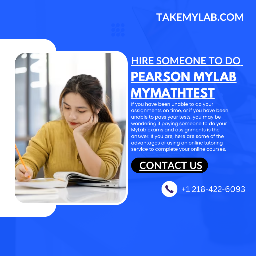 Hire Someone To Do Pearson MyLab Mymathtest