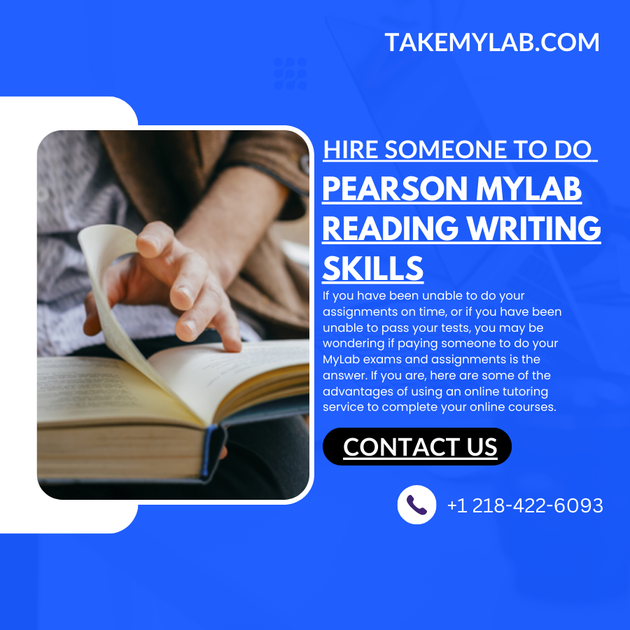 Hire Someone To Do Pearson MyLab Reading Writing Skills